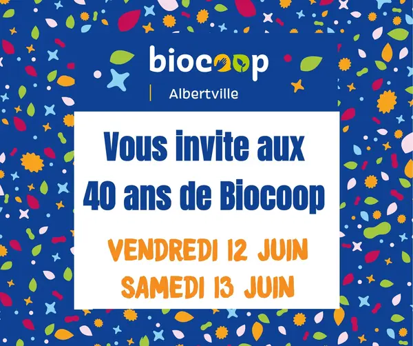 Anniversaire des 40ans de Biocoop